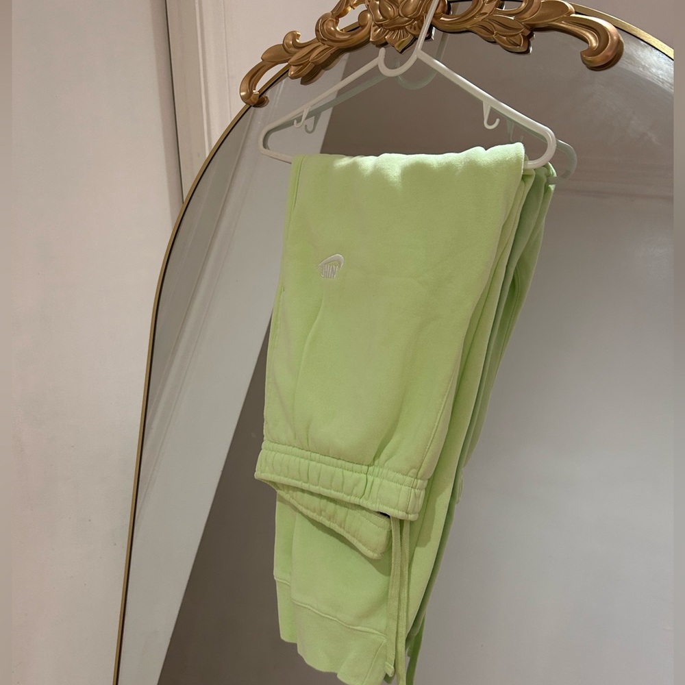 Nike Lime Green Track Pants